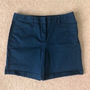 Navy Land’s End Shorts